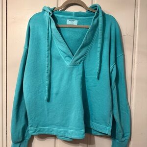 Old Navy Women's Teal V-Neck Tunic